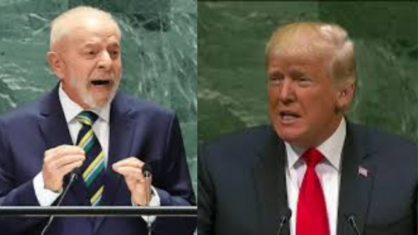 Donald trump, ficará cara a cara com o presidente lula, no discurso que acontecera amanhã na ONU, lula fará a abertura do evento   