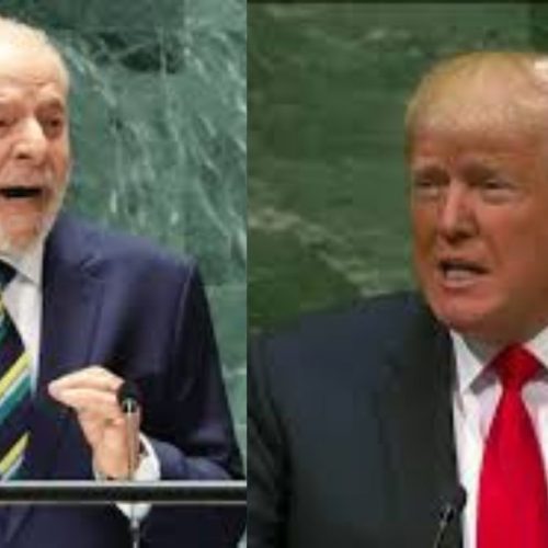Donald trump, ficará cara a cara com o presidente lula, no discurso que acontecera amanhã na ONU, lula fará a abertura do evento   