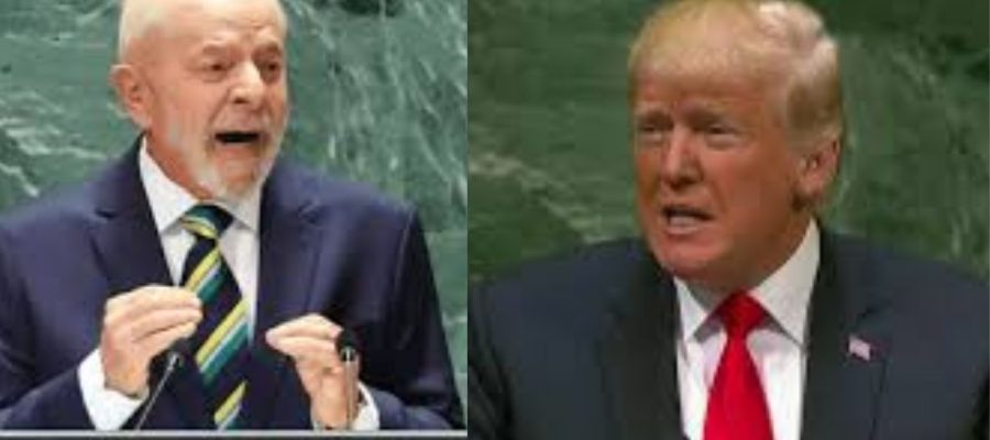 Donald trump, ficará cara a cara com o presidente lula, no discurso que acontecera amanhã na ONU, lula fará a abertura do evento   